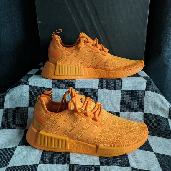 adidas Shoes - Adidas Originals NMD R1 Low Womens Running Boost Bright Orange Gv9439 1223